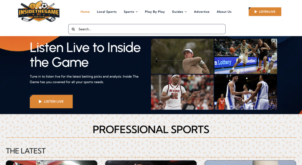 Screenshot 2026-02-20 at 8.55.21 AM Inside the Game app development project in Charlotte NC